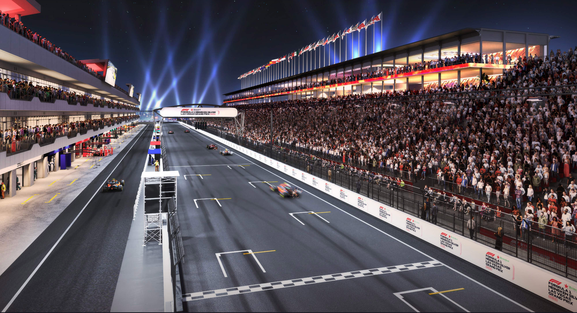 New images have been revealed of what the Las Vegas Grand Prix will look like in November