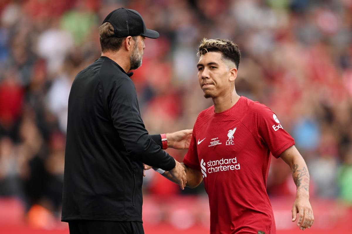Jurgen Klopp reveals &lsquo;surprise&rsquo; at Roberto Firmino&rsquo;s decision to leave Liverpool 