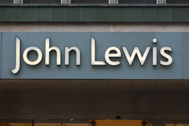 The John Lewis Partnership (JLP) will reveal the firm’s latest progress as the retail giant continues its broad transformation plan (Fiona Hanson/PA)