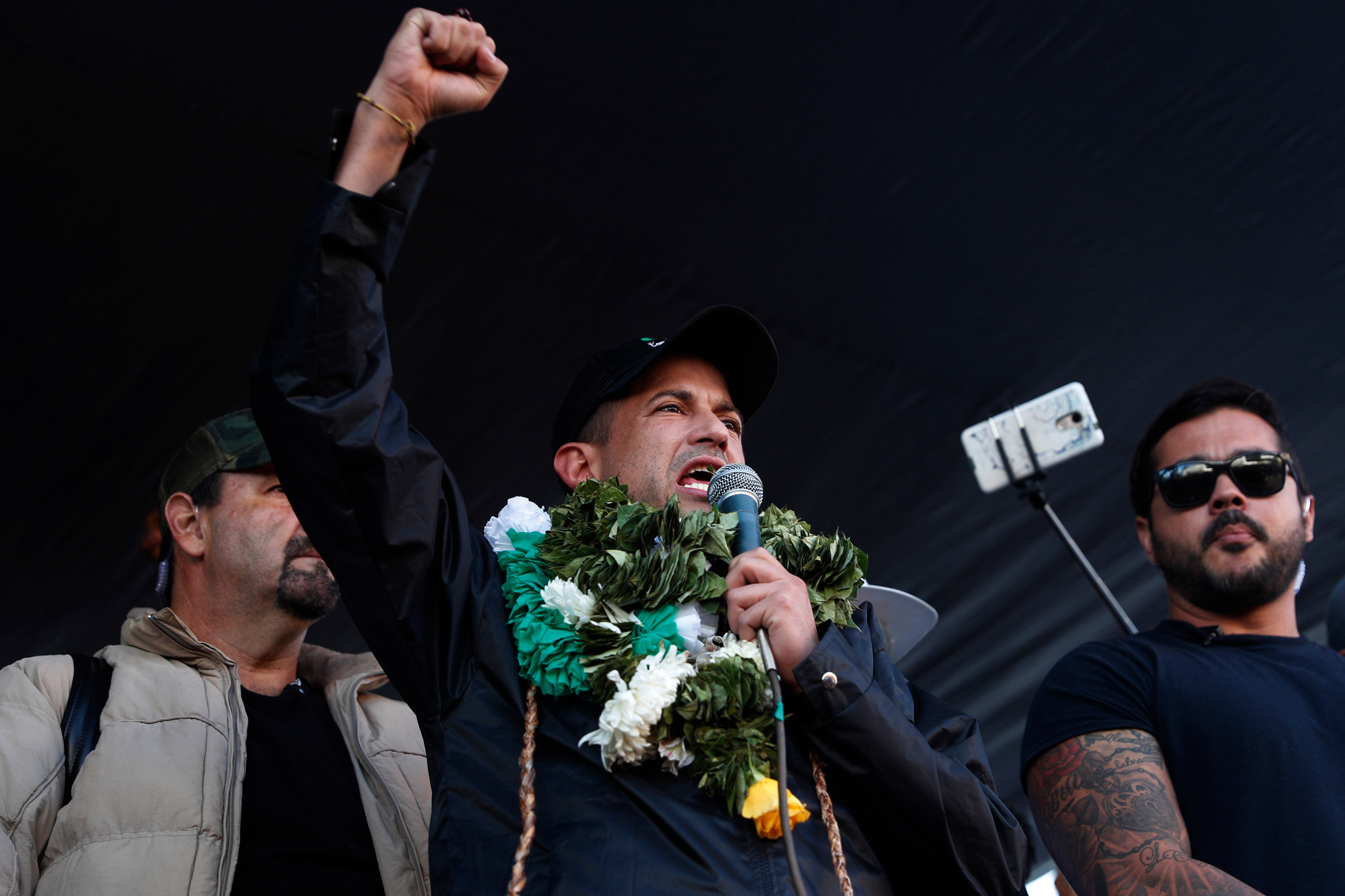 BOLIVIA-LÍDER OPOSITOR