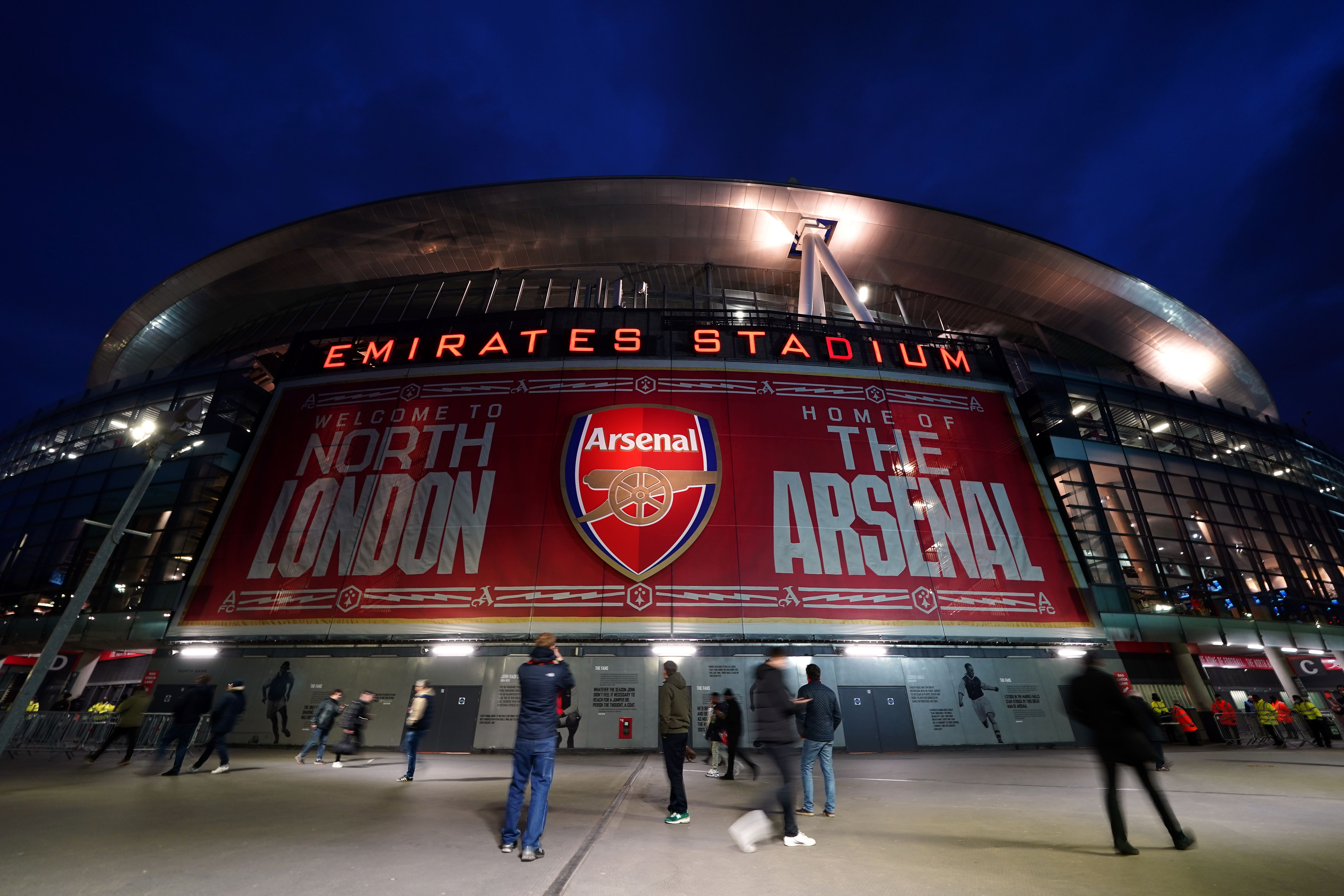 Welcome to Emirates Stadium, Home of Arsenal