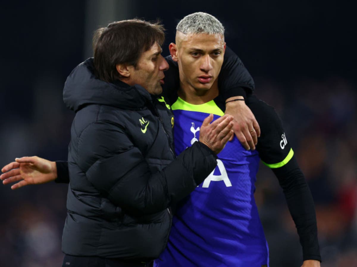Antonio Conte responds to &lsquo;selfish&rsquo; Richarlison after Tottenham outburst 