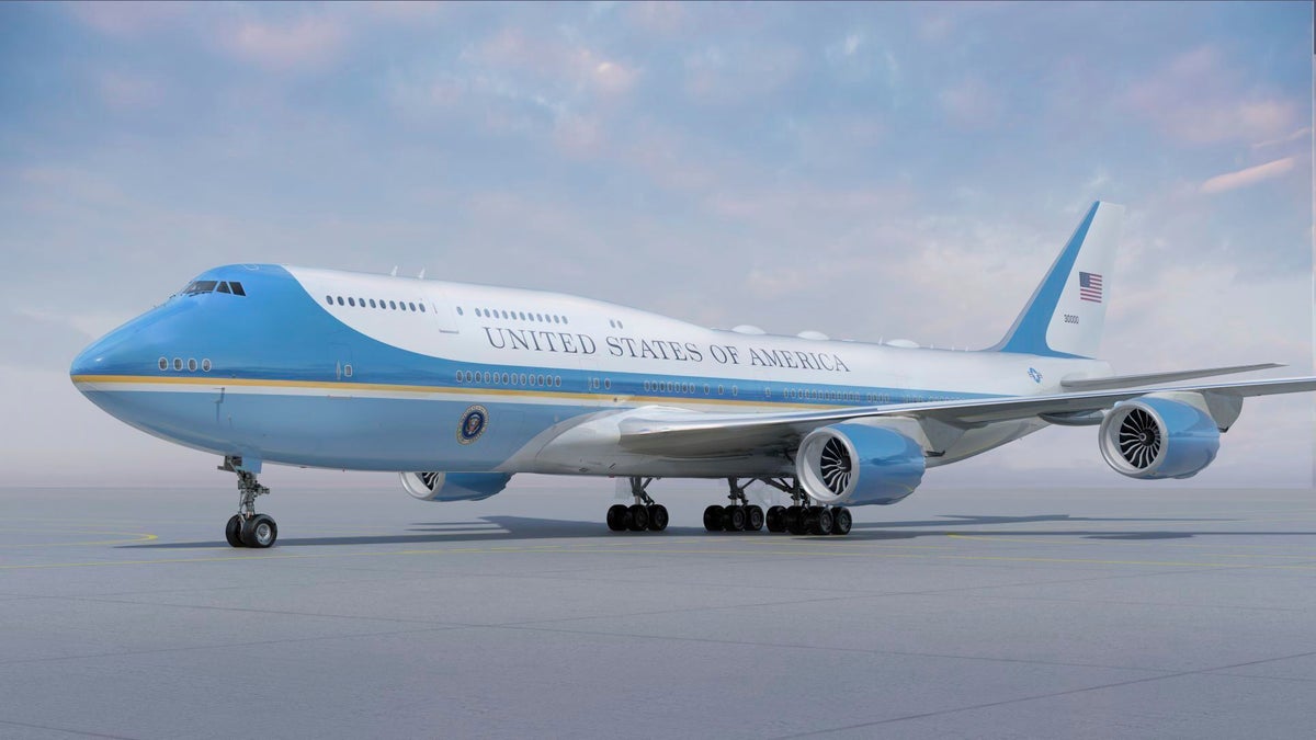Renderings show how Biden administration ditched Trump Air Force One colour scheme proposal