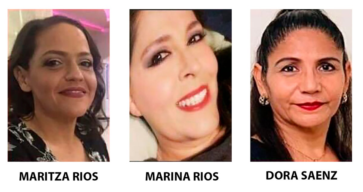 3 women missing in Mexico after crossing from Texas on trip