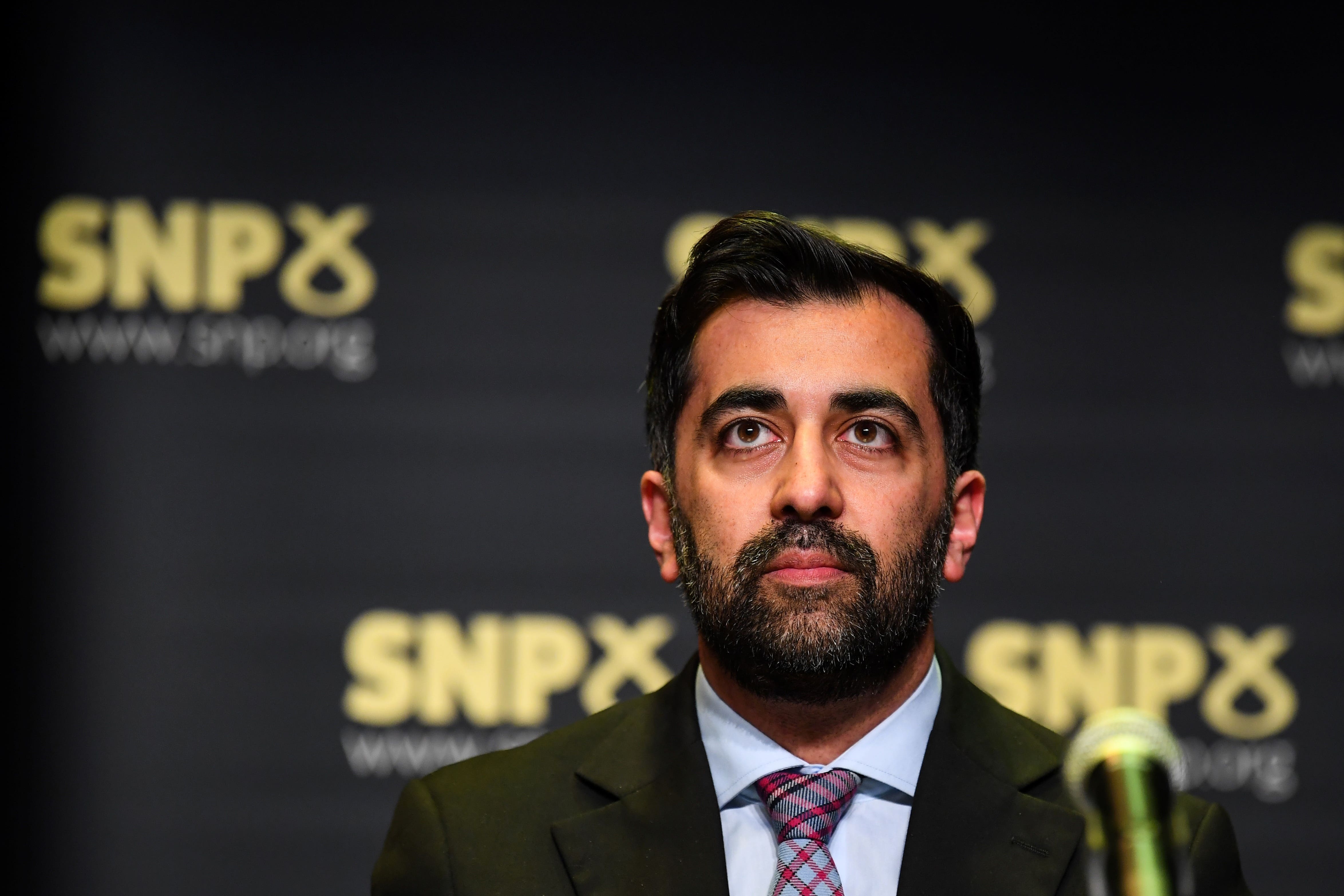 SNP leadership candidate Humza Yousaf has told of the abuse directed at him over his decision to stand (PA)