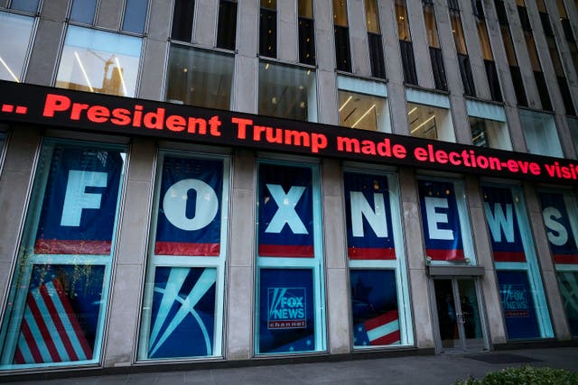 <p>Fox News is currently being sued by Dominion for $1.6bn </p>