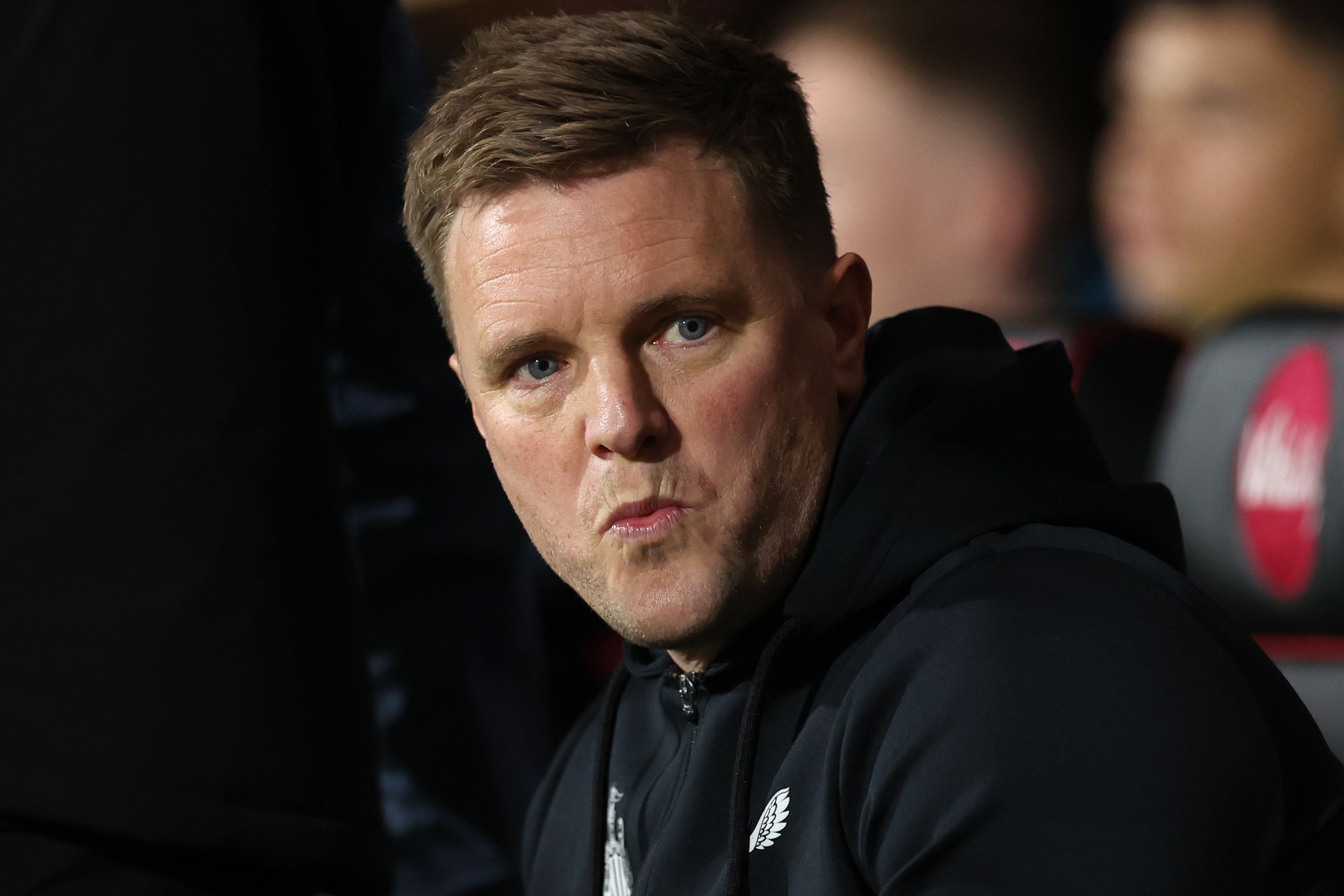 Newcastle head coach Eddie Howe is confident his team is playing well enough to win games (Steven Paston/PA)