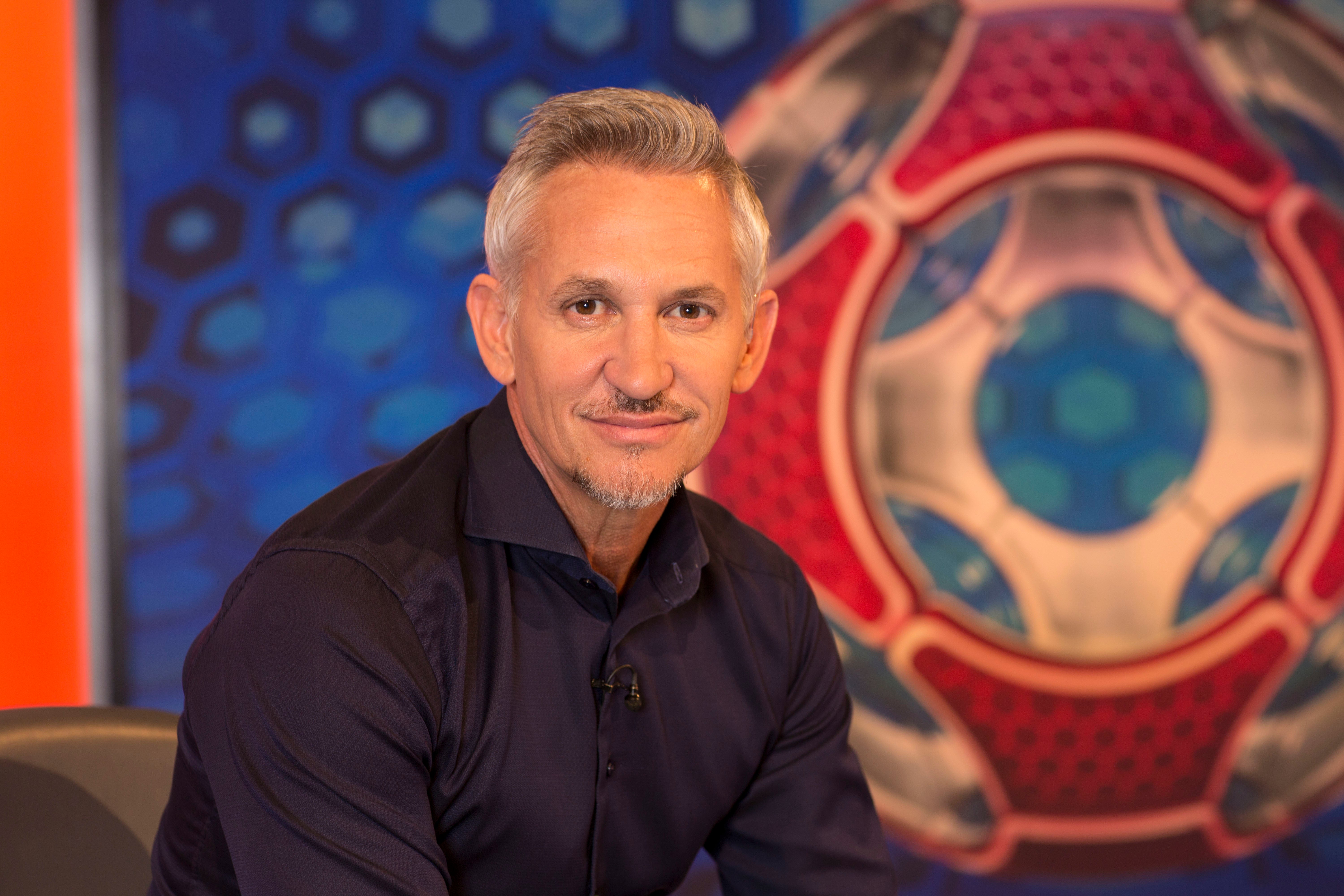 Lineker presenting ‘Match of the Day'