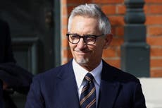 Gary Lineker – latest: BBC star ‘will return to Match of the Day but won’t back down on word’