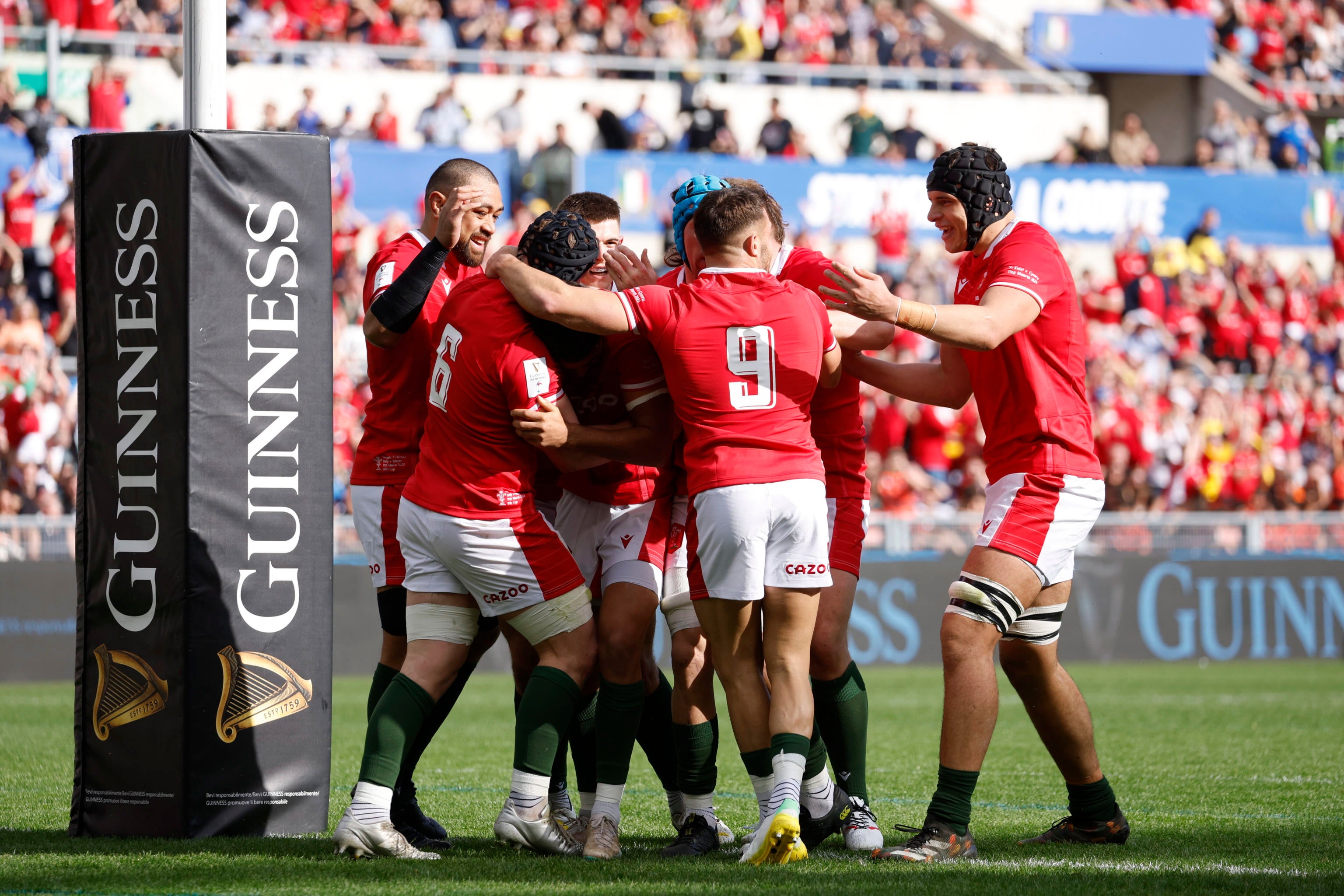Wales finally got their first win of the 2023 Six Nations