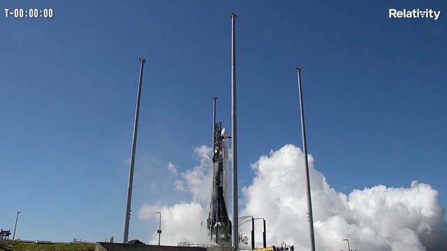 3D Printed Rocket Launch