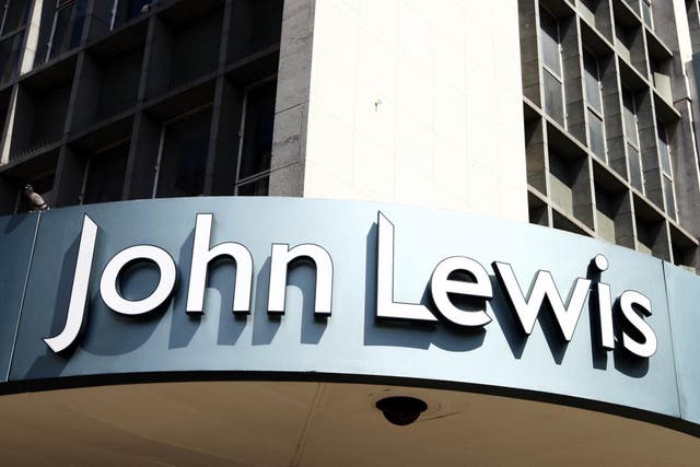 John Lewis store in London’s Oxford Street as the group prepares to unveil results (Sean Dempsey/PA)