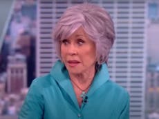 Jane Fonda confirms comment about ‘murdering’ over anti-abortion laws was a ‘obviously made in jest’