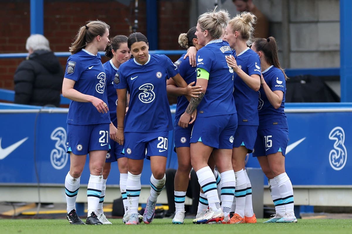 Sam Kerr’s strike sees Chelsea beat Manchester United to reclaim WSL ...