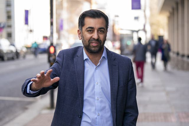 Humza Yousaf said independence had to become the ‘settled will’ of the people (Jane Barlow/PA)