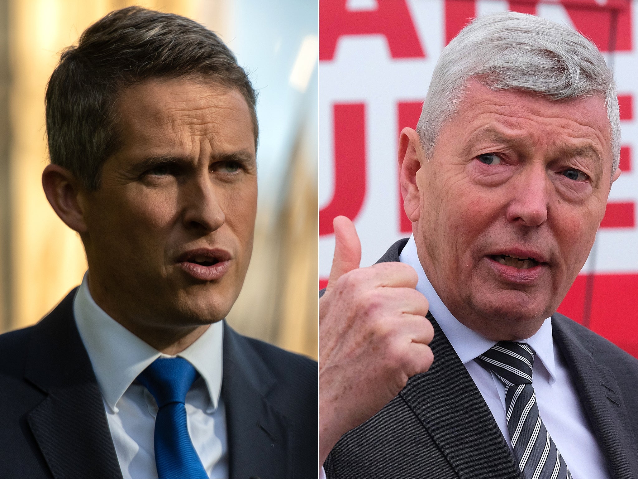 Former education secretaries Gavin Williamson and Alan Johnson have called on the government to act to stop apprenticeships funding going to top executives