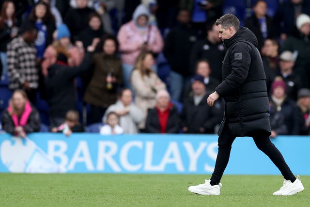 Marc Skinner’s Manchester United lost to Chelsea (Steven Paston/PA)