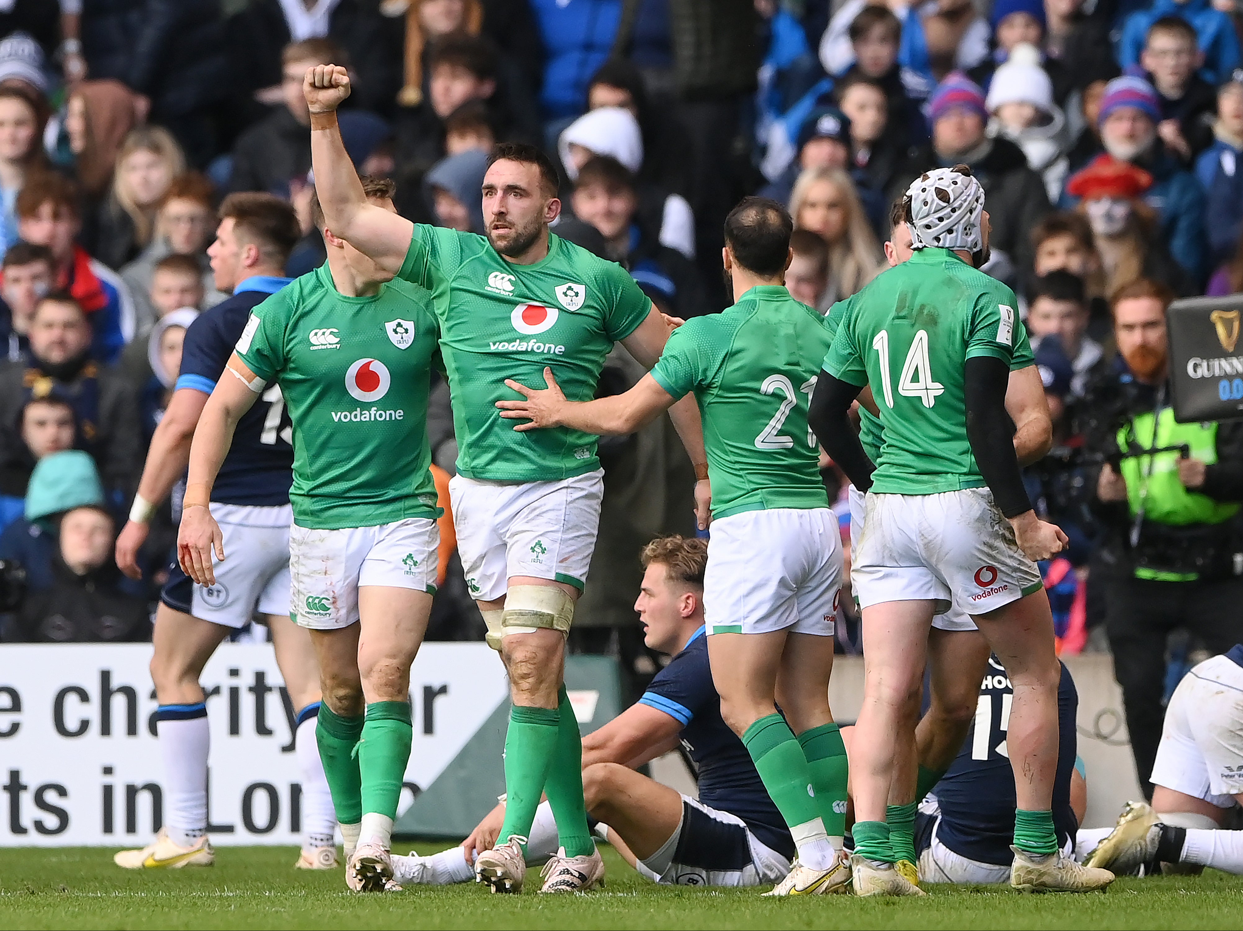 irish rugby match today