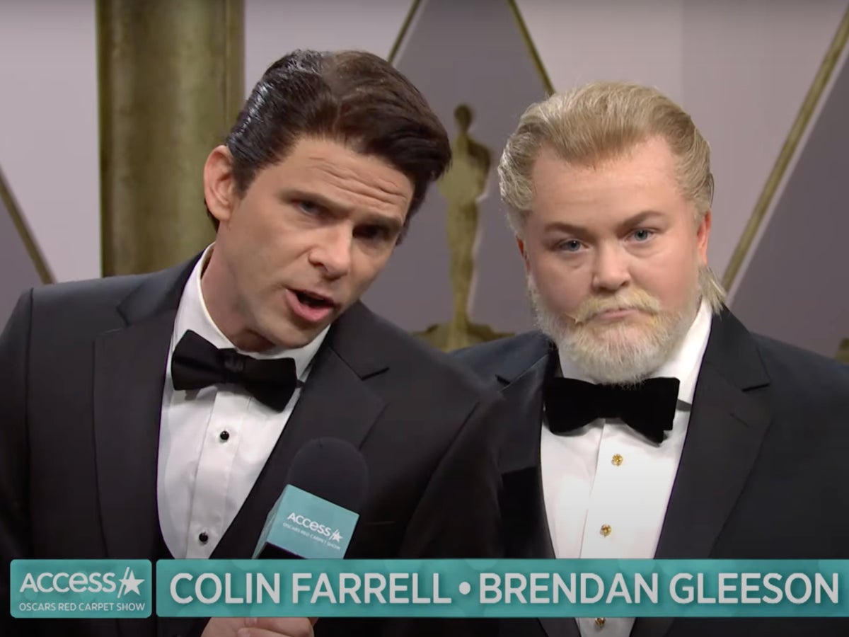 SNL criticised for ‘offensive’ and ‘mean-spirited’ Irish stereotypes about Colin Farrell in 2023 Oscars sketch