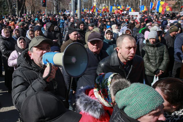 MOLDAVIA PROTESTAS