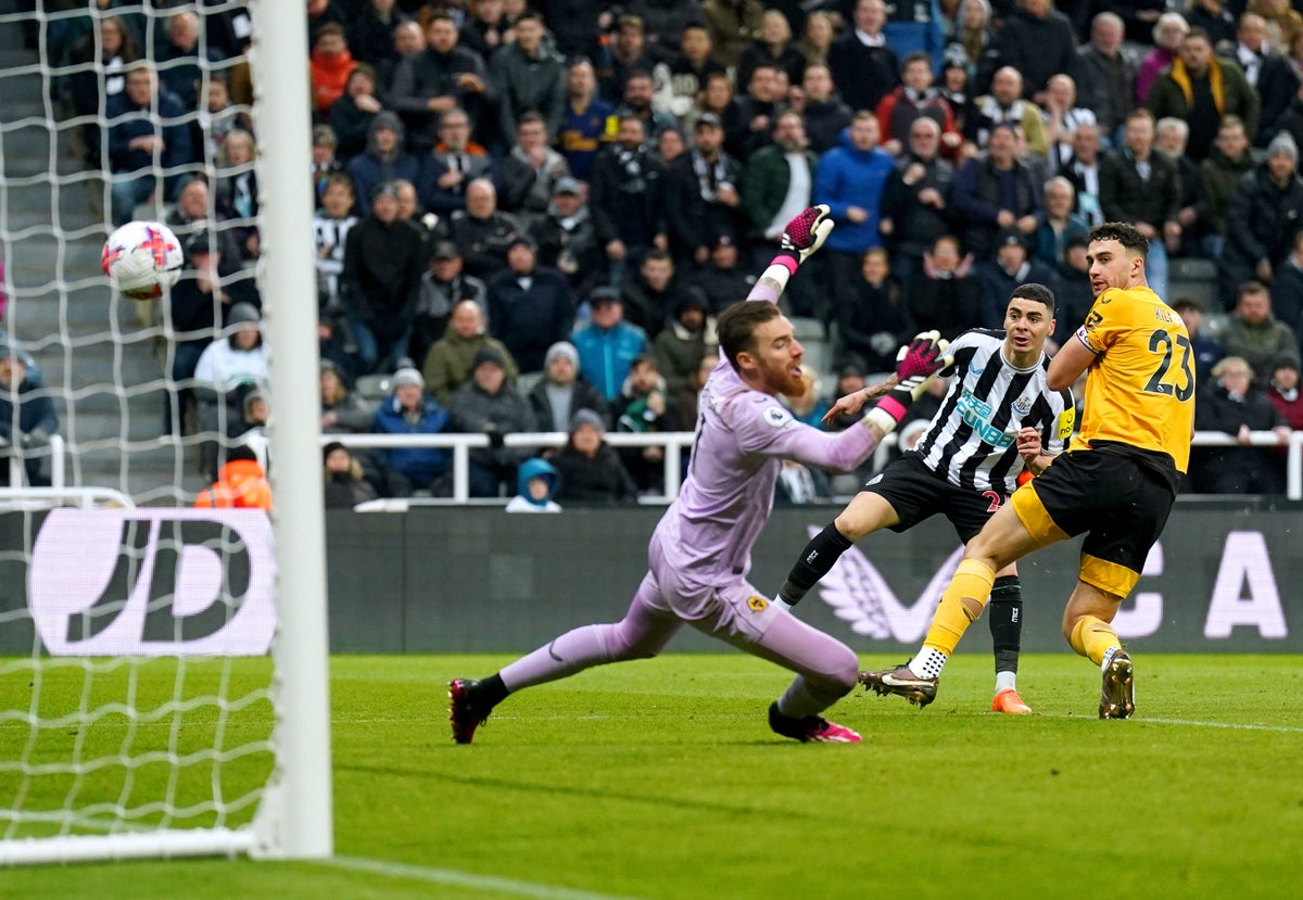 Miguel Almiron ends Newcastle’s winless run with victory over Wolves