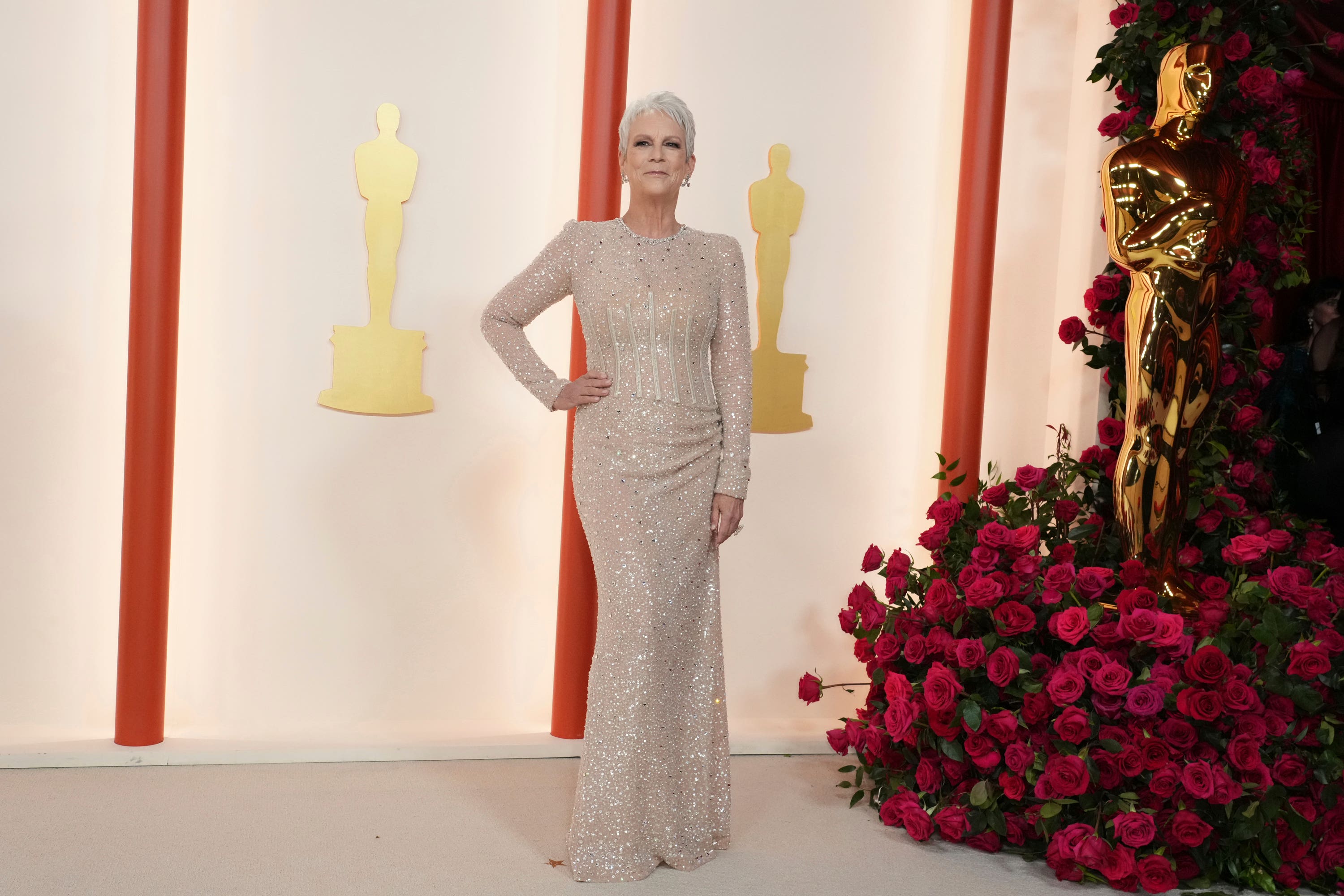 Jamie Lee Curtis and Vanessa Hudgens lead 2023 Oscars fashion arrivals |  The Independent