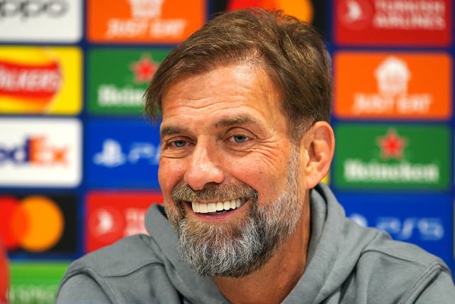 Liverpool manager Jurgen Klopp (Peter Byrne/PA)