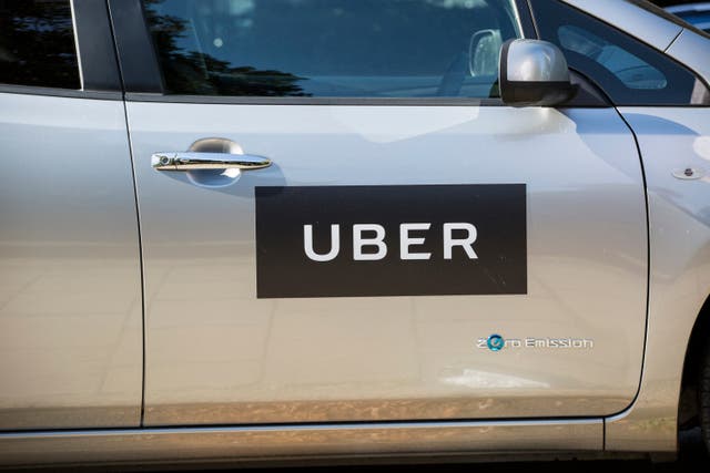 Uber is to trial free childcare for drivers as part of efforts to encourage more women to sign up to the minicab app platform (Laura Dale/PA)