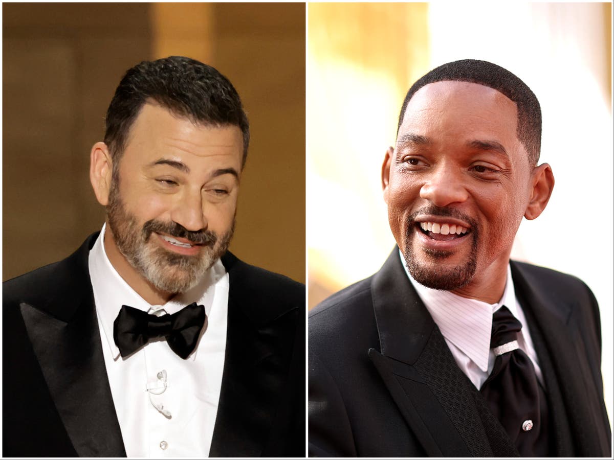 Jimmy Kimmel appears to call out Oscars reaction to Will Smith slap
