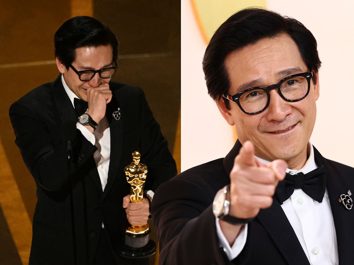 Ke Huy Quan wins Best Supporting Actor Oscar for Everything Everywhere All at Once