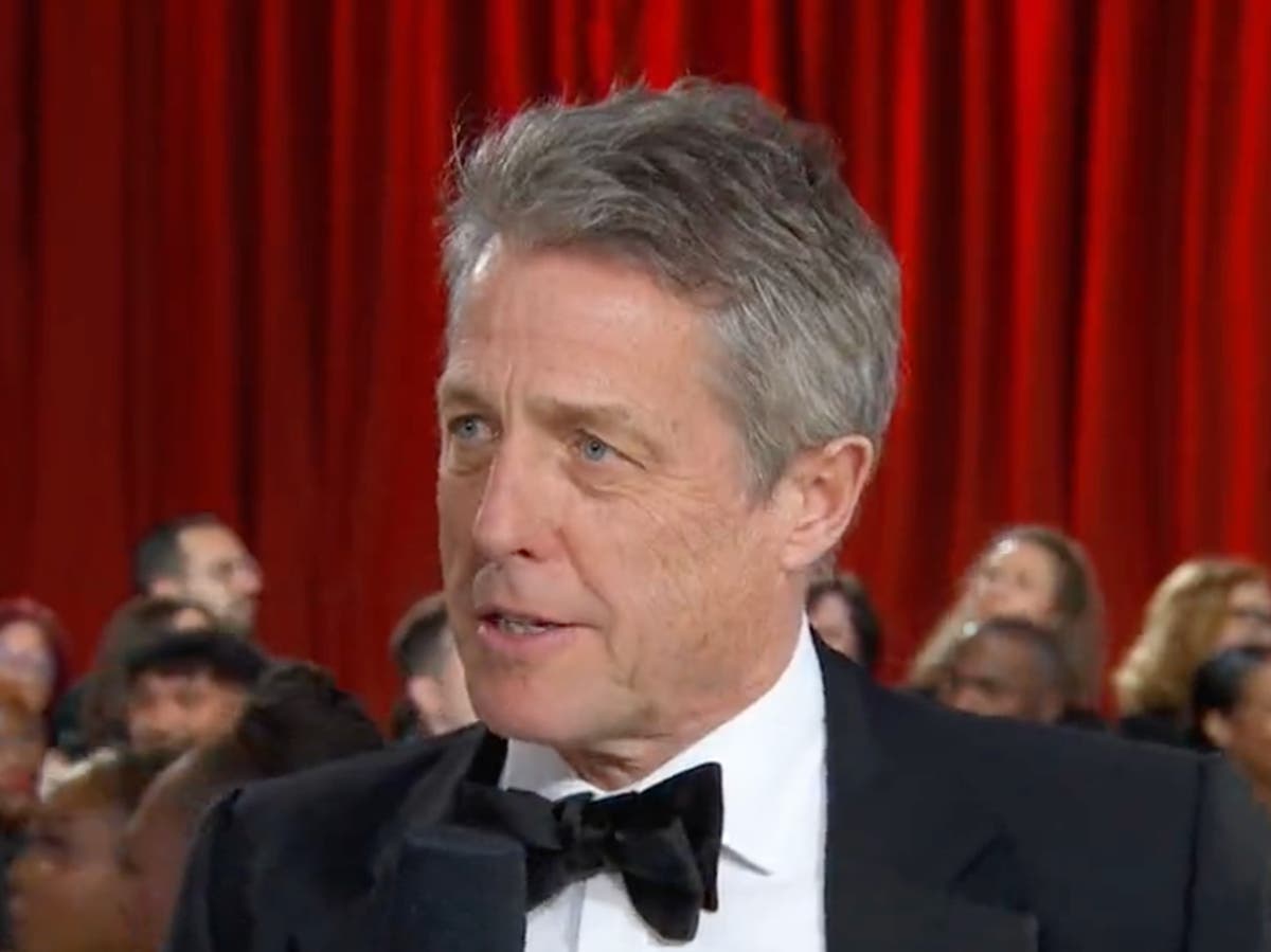 Hugh Grant divides fans with ‘painful’ Oscars red carpet interview