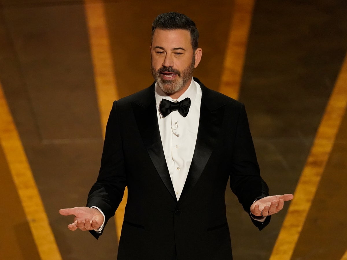 ‘What do they think he is, a woman’: Jimmy Kimmel’s best zingers from the 2023 Oscars