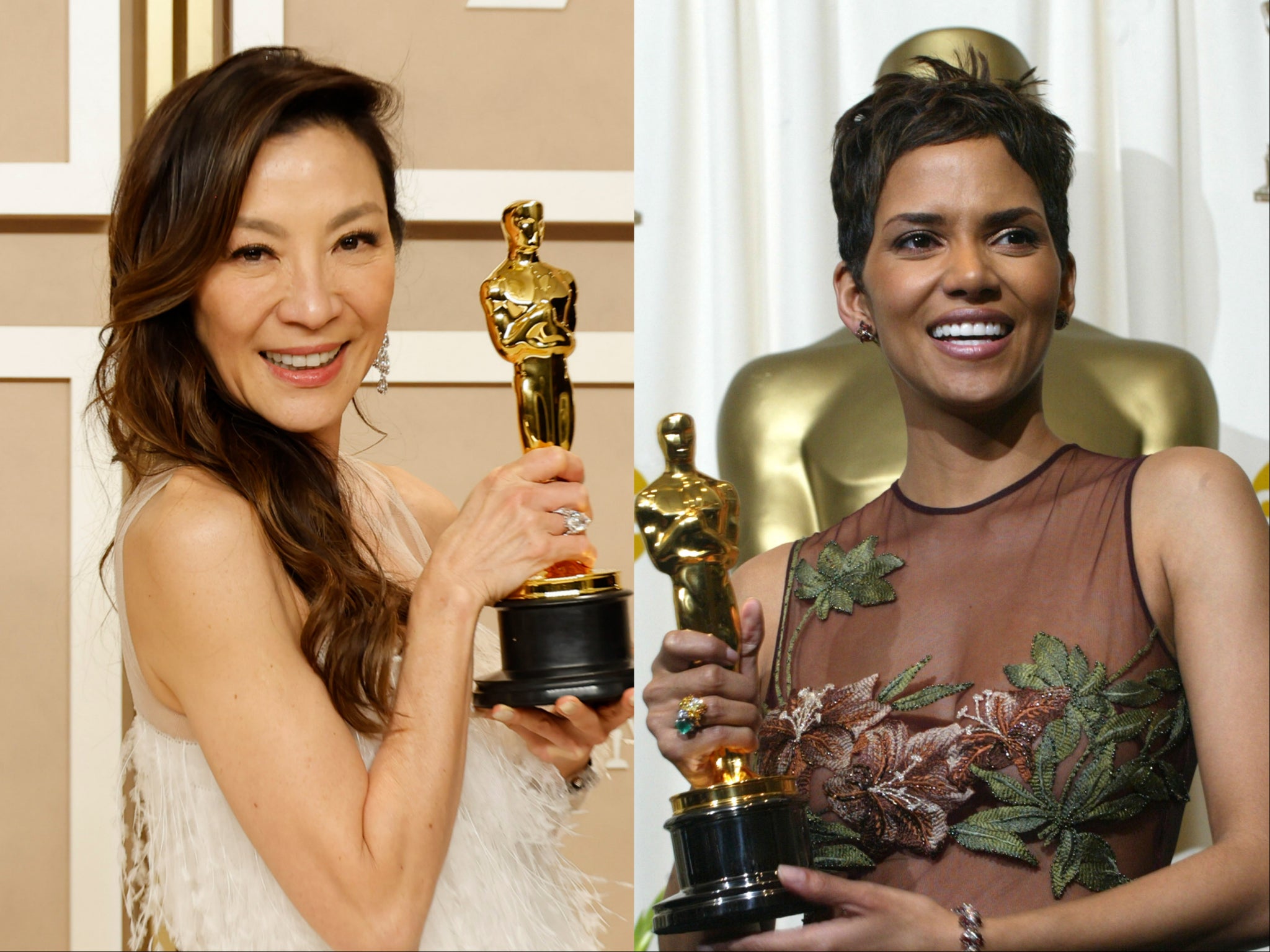 Michelle Yeoh and Halle Berry