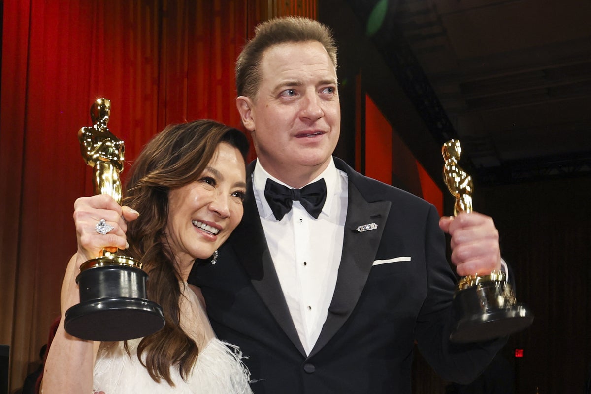 Oscars 2023 – as it happened: Reactions as Michelle Yeoh, Brendan Fraser and more win top prizes