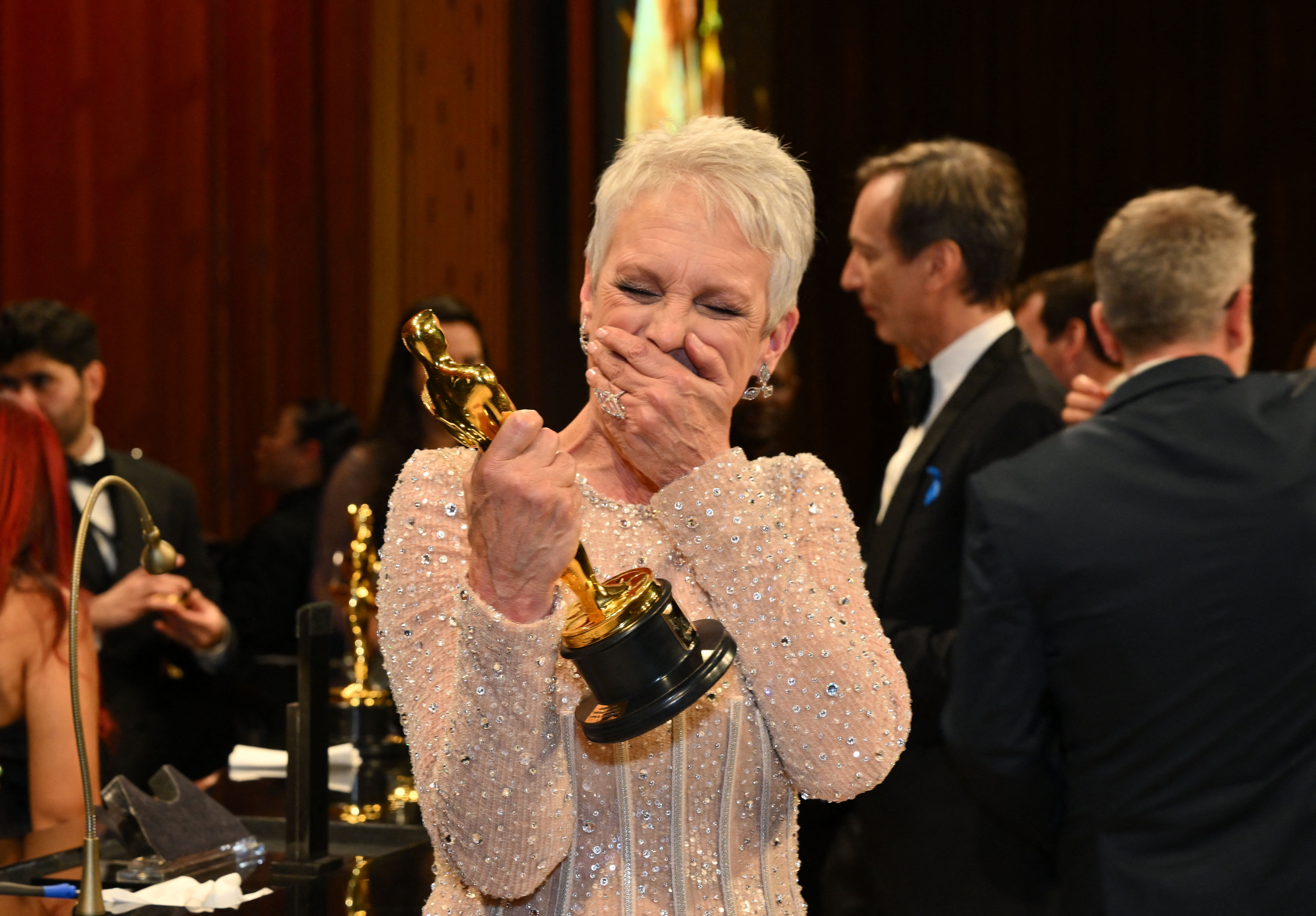 Curtis won her first Academy Award on Sunday