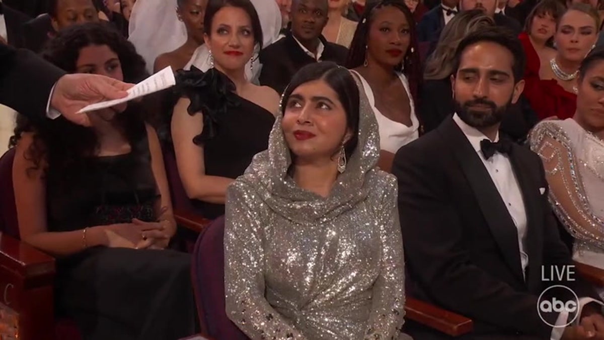 Malala responds to Jimmy Kimmel’s awkward Oscars gag about Harry Styles spitting on Chris Pine