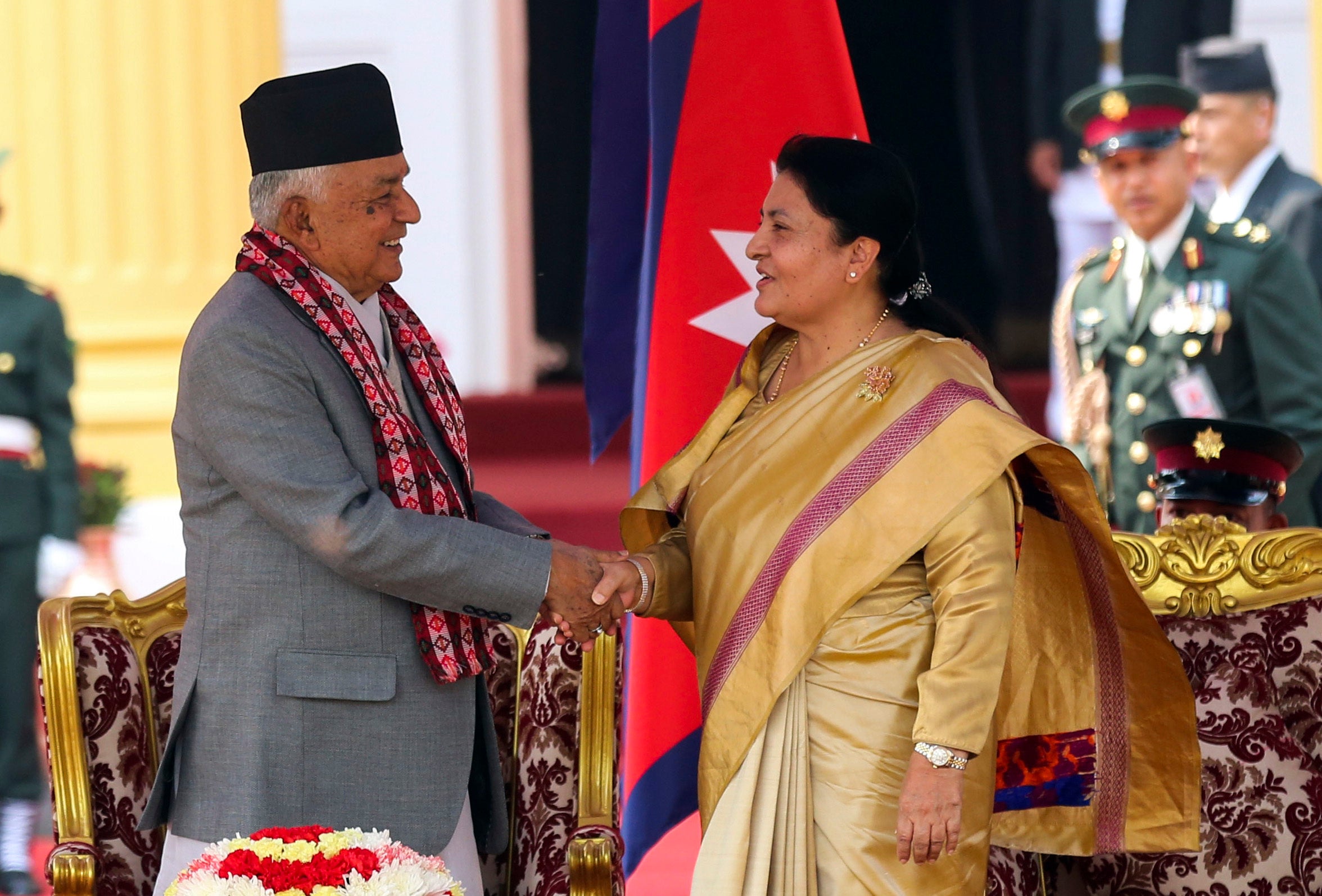 Nepal's newly elected president takes oath of office The Independent