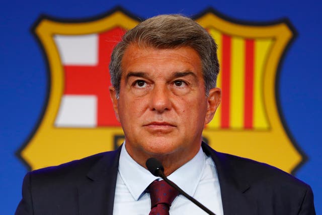 <p>Joan Laporta is under formal investigation for suspected bribery </p>