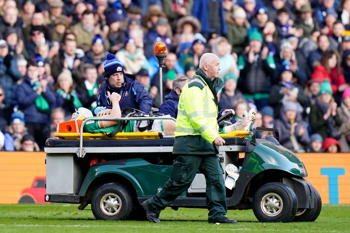 Ireland issue Garry Ringrose injury update after horror Six Nations collision