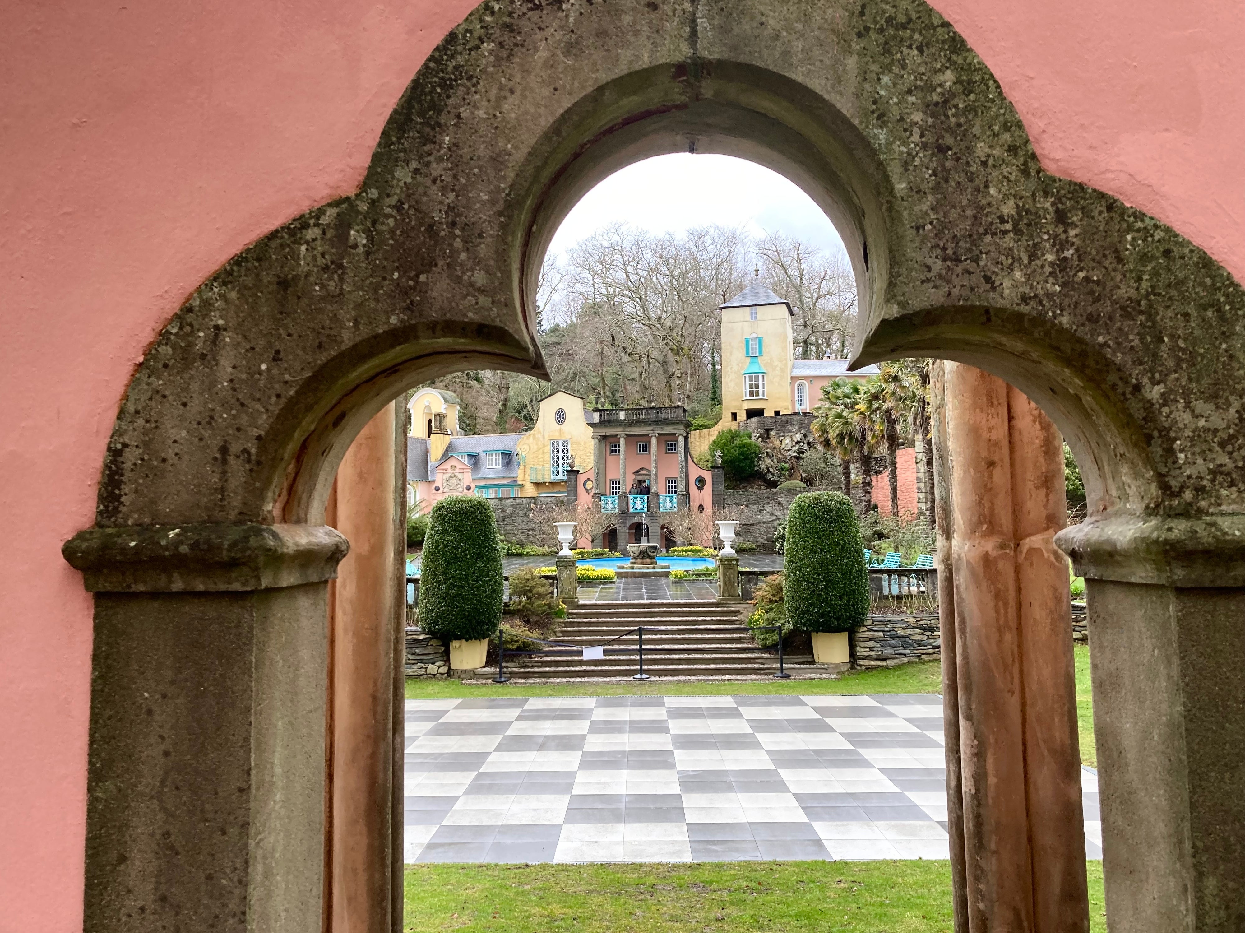 Portmeirion was inspired by architecture found in the Mediterranean