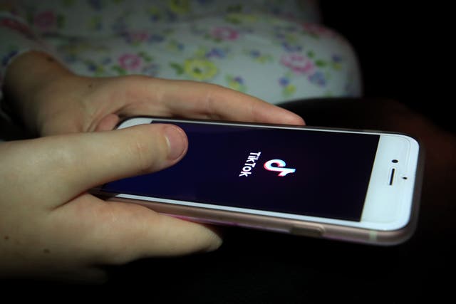 Rishi Sunak said the UK would look at the decision taken by allies when it came to handling TikTok’s presence on Government phones (Peter Byrne/PA)