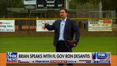 Ron DeSantis plays catch with Fox News host during interview on possible 2024 presidential run