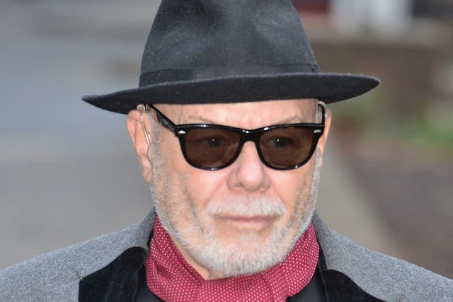 Former pop star Gary Glitter, real name Paul Gadd (John Stillwell/PA)