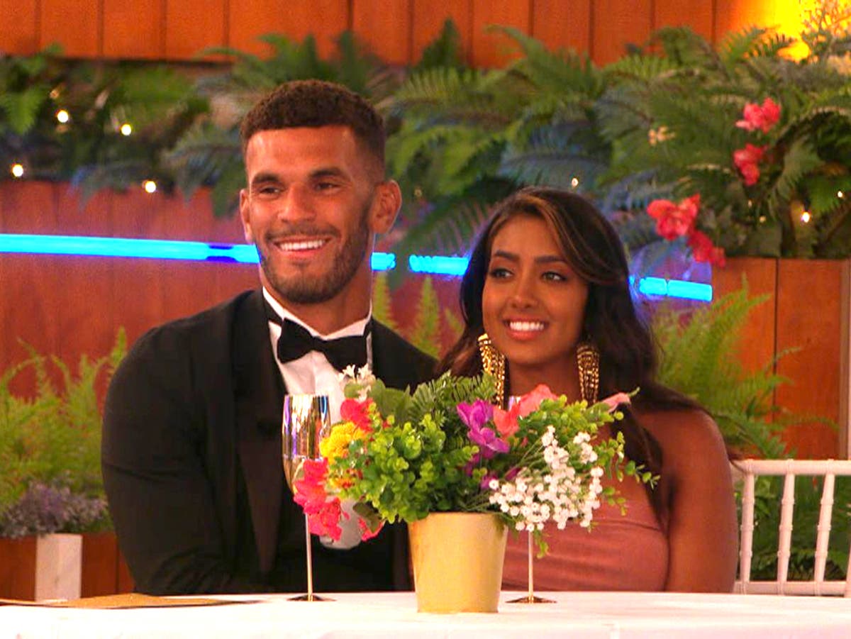 Sanam Harrinanan and Kai Fagan crowned winter Love Island champions