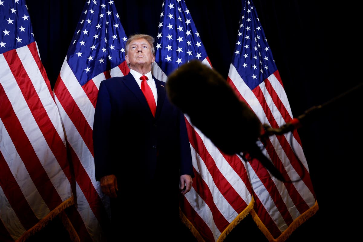 Trump mocked for new video claiming US heading &lsquo;into oblivion&rsquo; unless he becomes president again