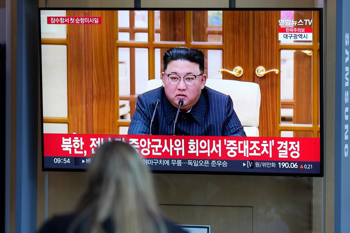 North Korea launches short-range ballistic missiles day after US and South Korea begin military drills