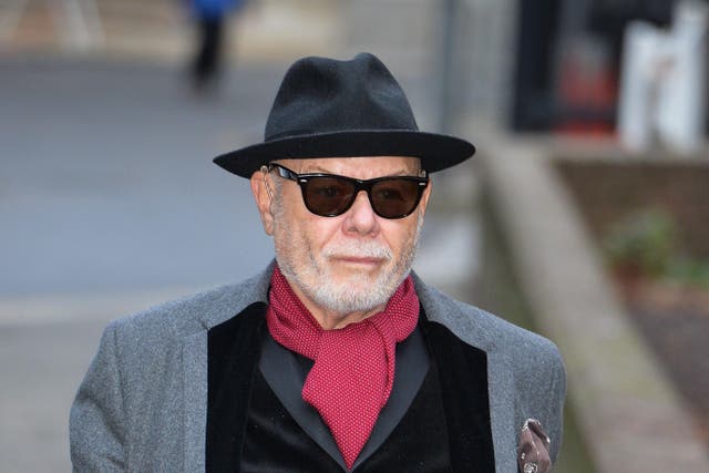 Gary Glitter, real name Paul Gadd, has been returned to prison after breaching his licence conditions (PA)