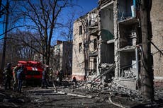 Russian missile hits another Ukraine apartment block, 1 dead