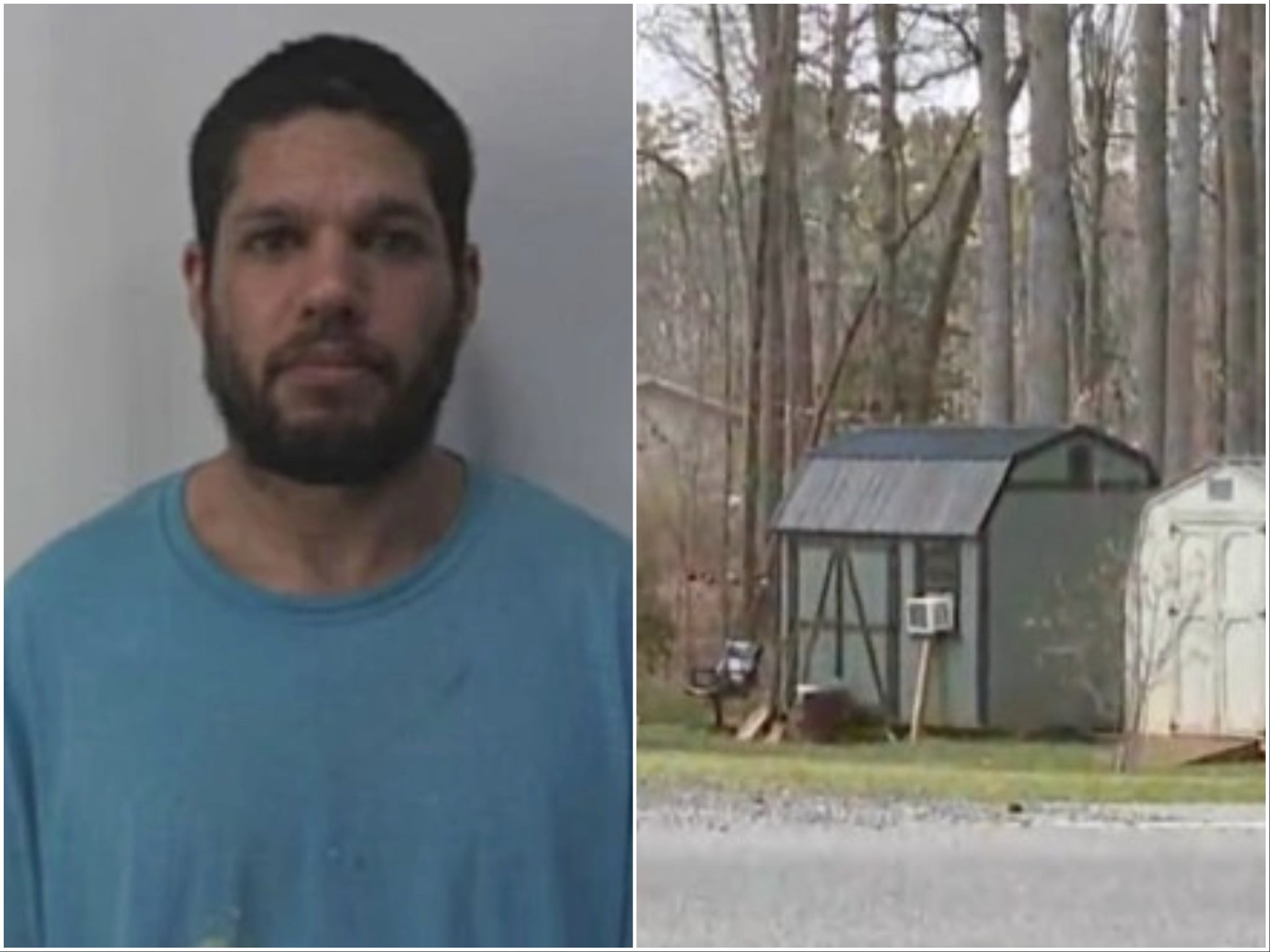 Jorge Camacho faces eight felony charges after a 13-year-old girl was found in his shed