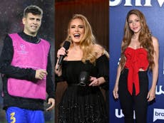 Adele says Gerard Pique is in ‘trouble’ after Shakira’s Jimmy Fallon performance